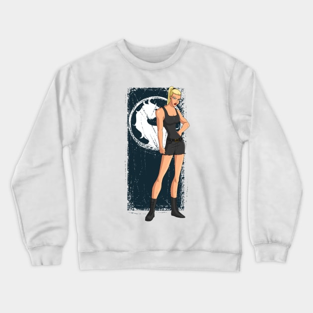 sonya Crewneck Sweatshirt by dubcarnage